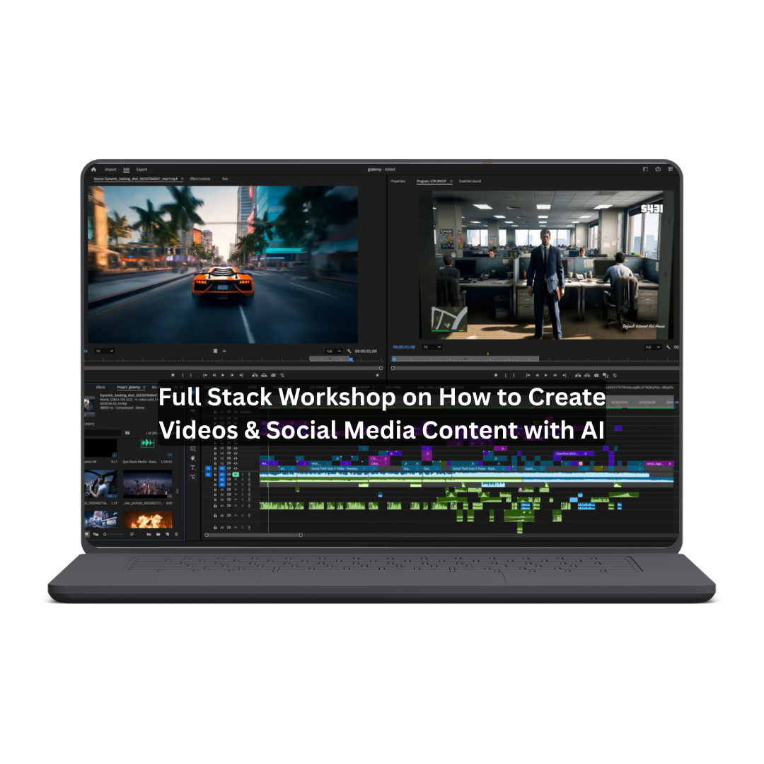 AI VIDEO LABS v2 (beech) - Full Stack Workshop on How to Create Videos & Social Media Content with AI